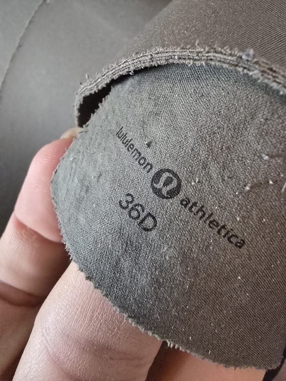 Lululemon Women's Enlite Bra High Support Molded Cup Crossover Strap 36D - Picture 8 of 8